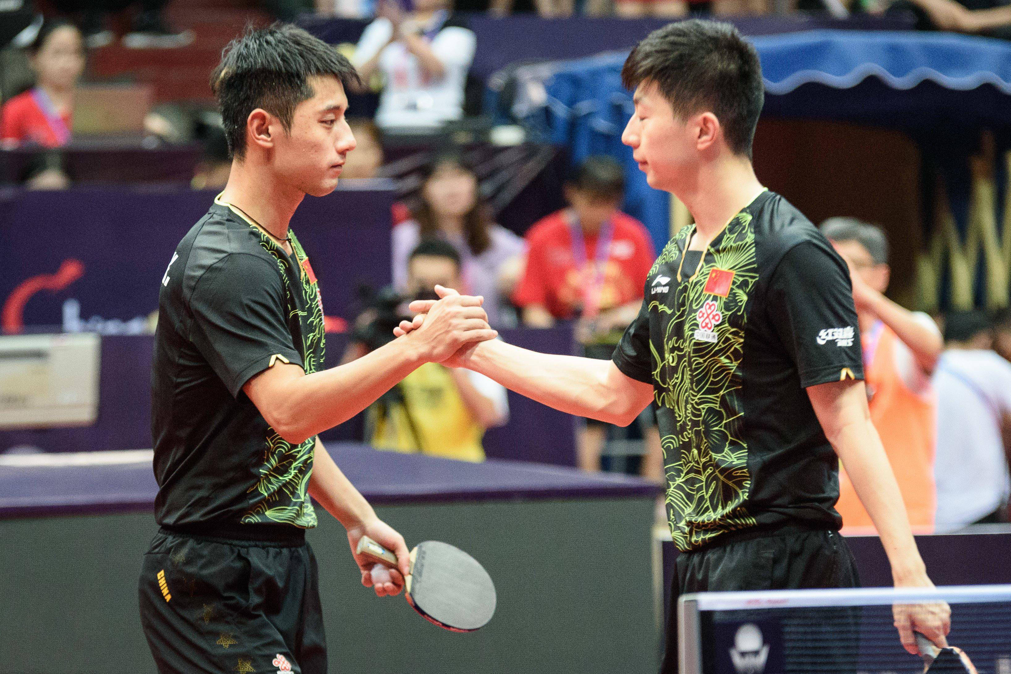 法国队鏖战葡萄牙队,张继科惊艳四座 法国队鏖战葡萄牙队,张继科惊艳四座